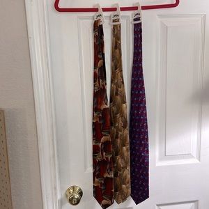 Bundle Jerry Garcia Silk Ties Lot of 3